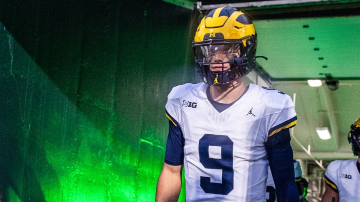 Michigan quarterback J.J. McCarthy