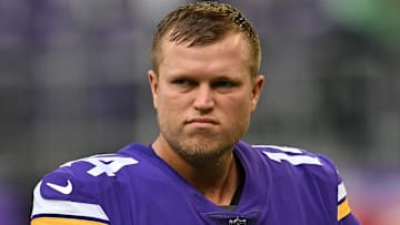 Minnesota Vikings punter Ryan Wright
