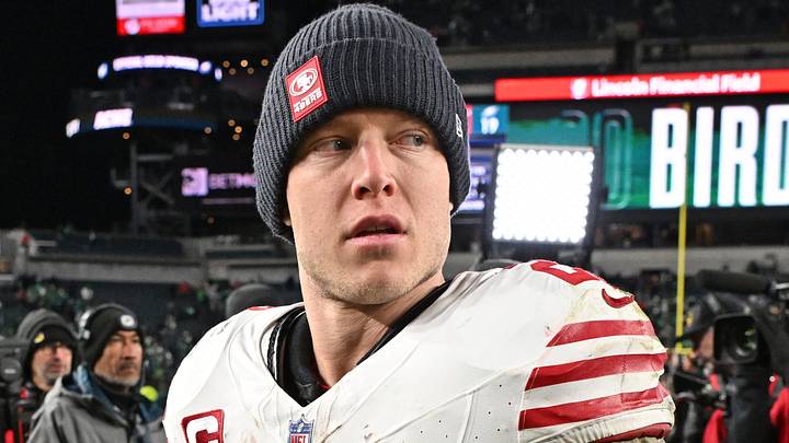 San Francisco 49ers running back Christian McCaffrey.