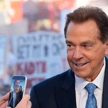 Former Alabama head coach Nick Saban