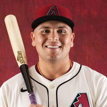 Ivan Melendez during photo day at Salt River Fields at Talking Stick on Feb. 21, 2024.