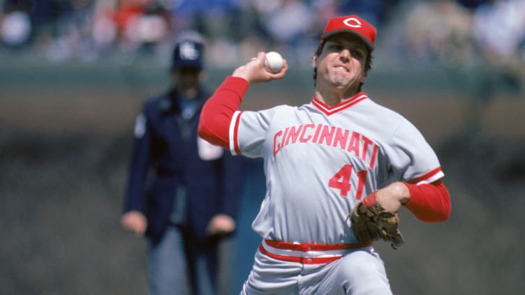 Cincinnati Reds pitcher Tom Seaver.