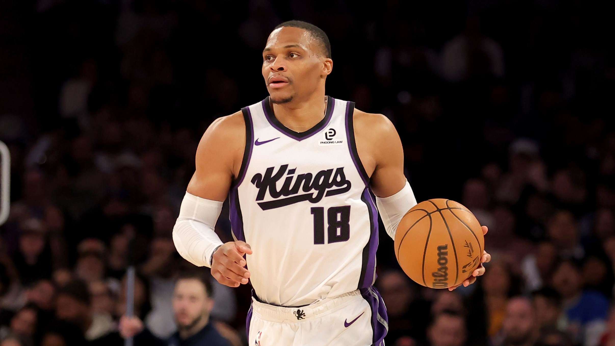 Sacramento Kings guard Russell Westbrook