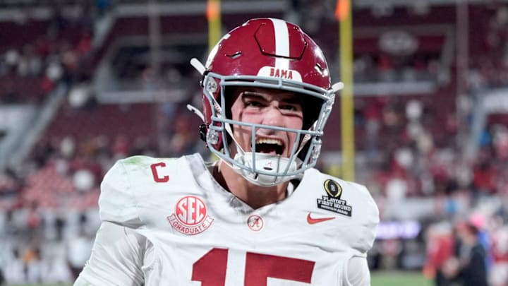 Alabama quarterback Ty Simpson