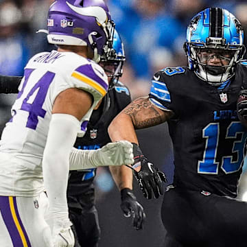 Detroit Lions running back Craig Reynolds (13).