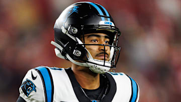 Carolina Panthers quarterback Bryce Young
