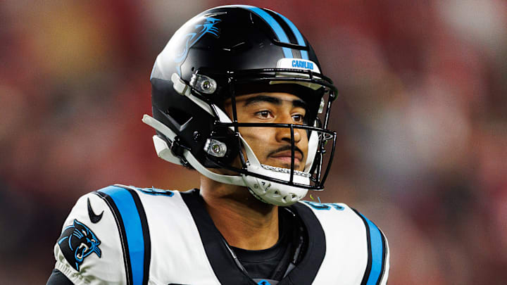Carolina Panthers quarterback Bryce Young