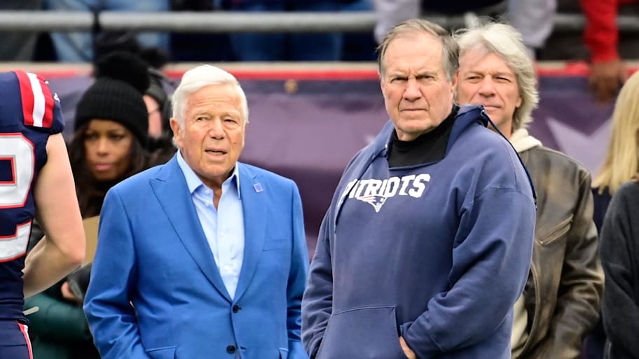 Kraft and Belichick are butting heads once again. | Eric Canha-Imagn Images