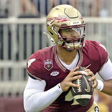 Florida State Seminoles quarterback DJ Uiagalelei 