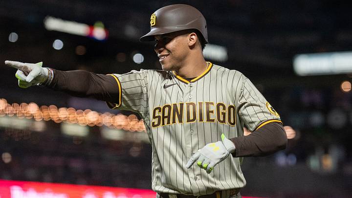 San Diego Padres left fielder Juan Soto.