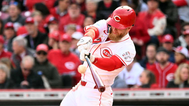 Cincinnati Reds outfielder Jake Fraley