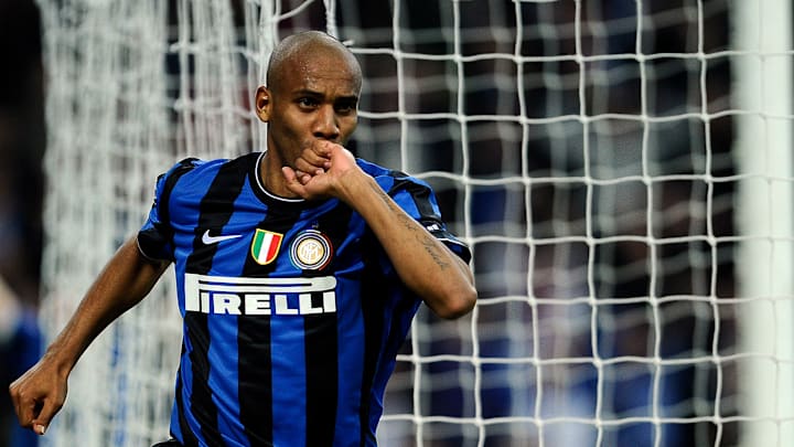 Inter Milan's Brazilian defender Maicon