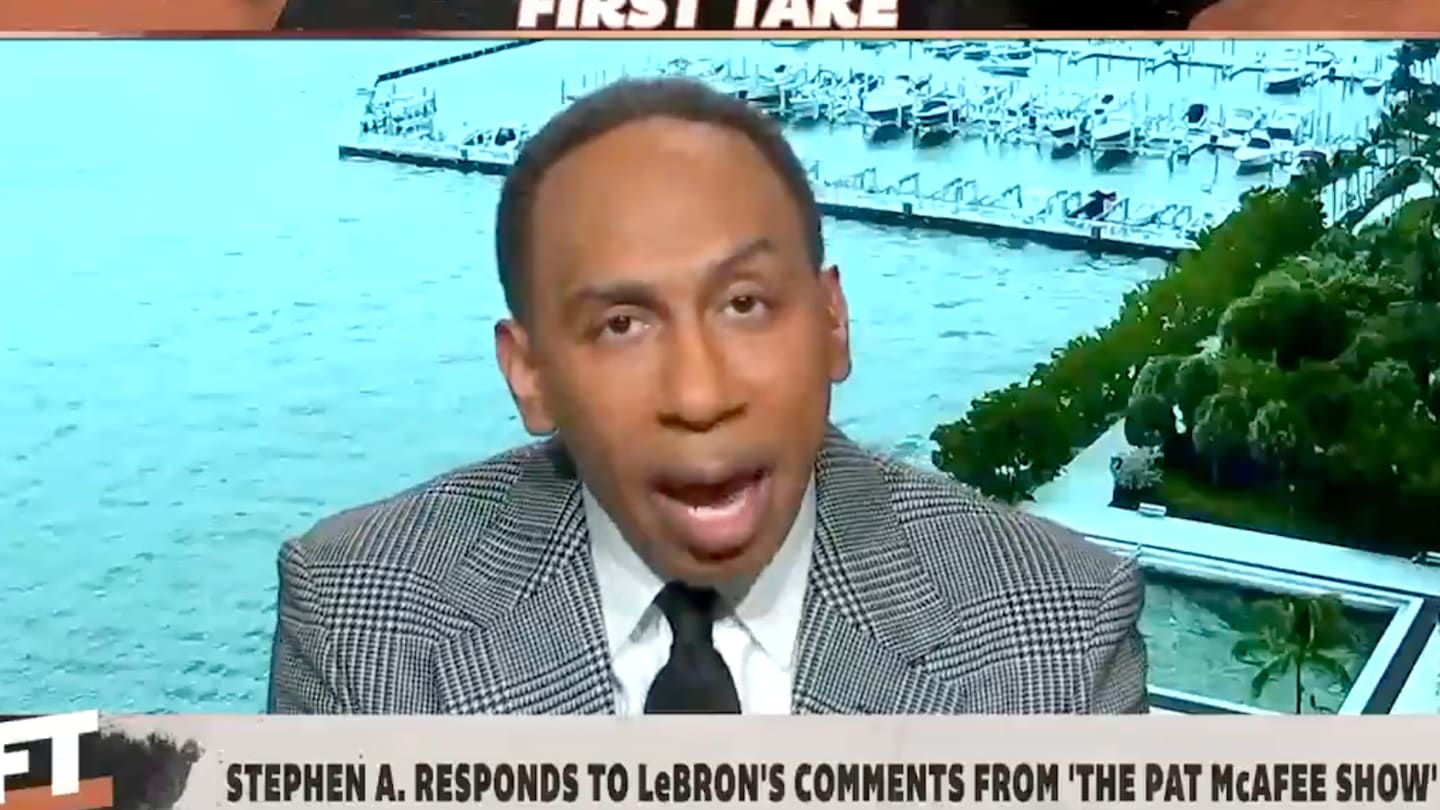 Stephen A. Smith Ripped for Classless Line About LeBron James ...