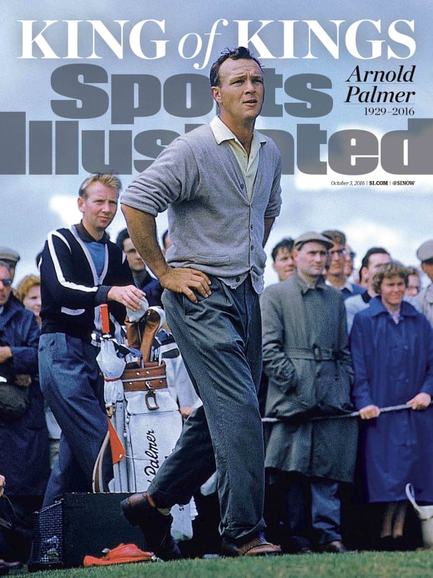 Arnold Palmer SI cover after his death in 2016