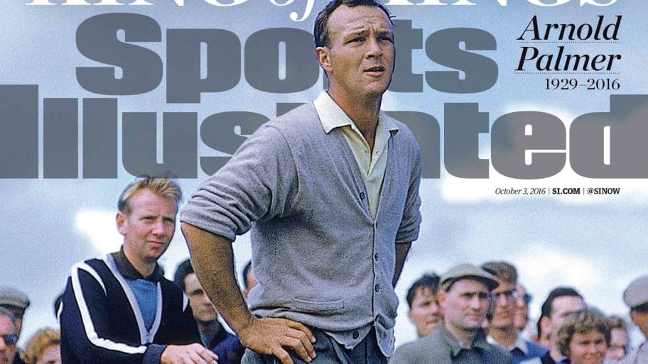 Arnold Palmer SI cover after his death in 2016