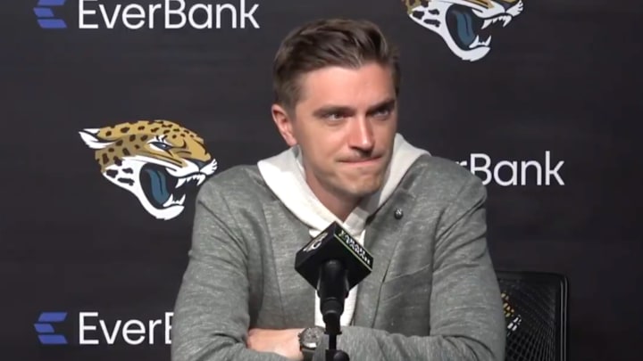 Jaguars GM James Gladstone explains the team’s approach to the draft. Jaguars GM James Gladstone explains the team’s approach to the draft.