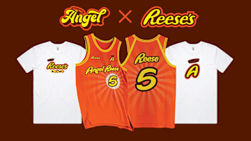 Angel x Reese's merch