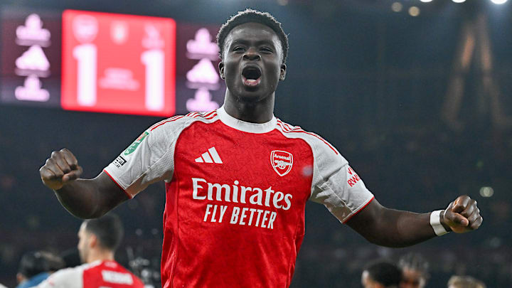 Bukayo Saka came through Arsenal’s Hale End academy. Bukayo Saka came through Arsenal’s Hale End academy.