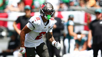 Tampa Bay Buccaneers WR Emeka Egbuka is surprisingly active for Monday night's game against the Lions.