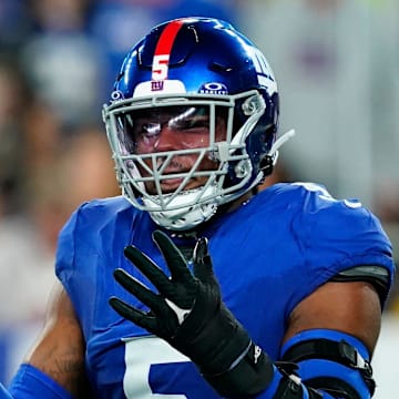 NY Giants linebacker Kayvon Thibodeaux  