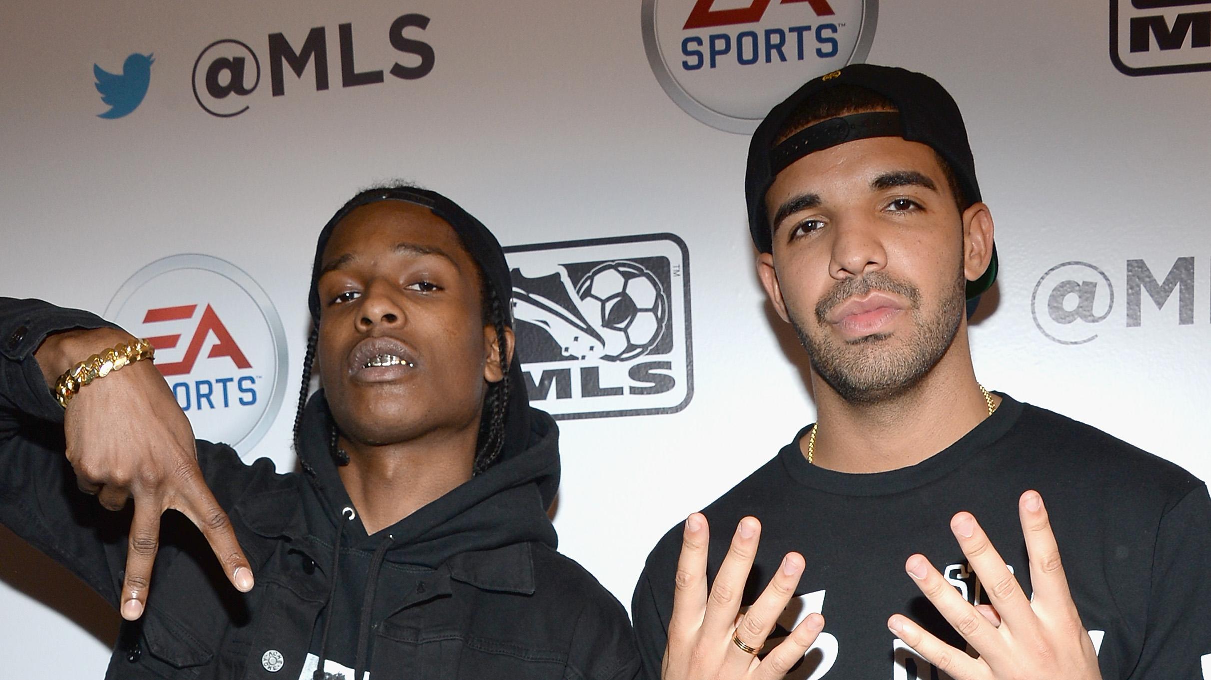 A$AP Rocky talks about his beef with Drake for the first time