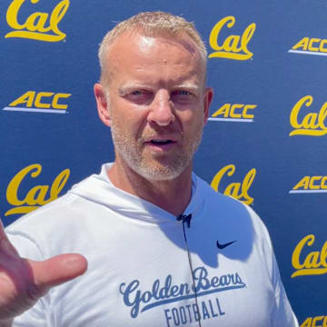 Cal offensive coordinator Bryan Harsin