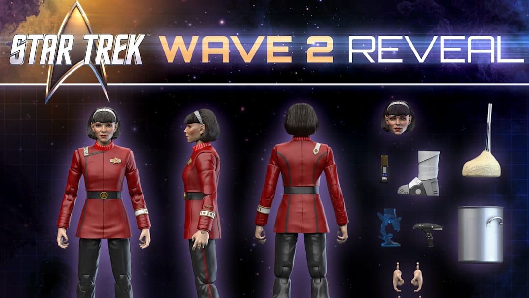 Nacelle’s Star Trek Figure Line. Image courtesy The Nacelle Company