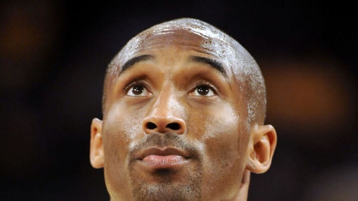 Nov 5, 2008; Los Angeles, CA, USA; Los Angeles Lakers guard Kobe Bryant (24) during game against the Los Angeles Clippers at the Staples Center. The Lakers defeated the Clippers 106-88. Mandatory Credit: Kirby Lee/Image of Sport-USA TODAY Sports