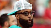 Wide receiver Odell Beckham Jr. is no longer a member of the Dolphins.
