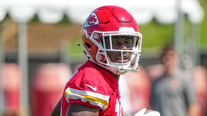Kansas City Chiefs running back Emmett Johnson