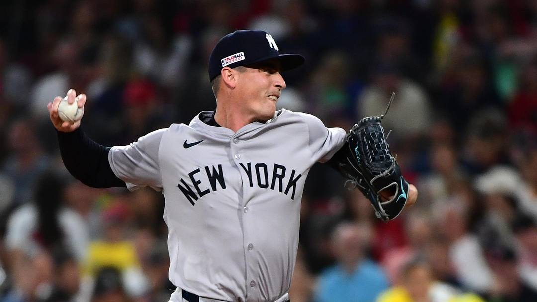 New York Yankees relief pitcher Ron Marinaccio (97) Mandatory Credit: Bob DeChiara-Imagn Images New York Yankees relief pitcher Ron Marinaccio (97) Mandatory Credit: Bob DeChiara-Imagn Images