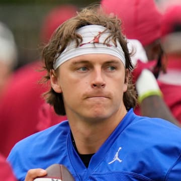 Oklahoma quarterback John Mateer