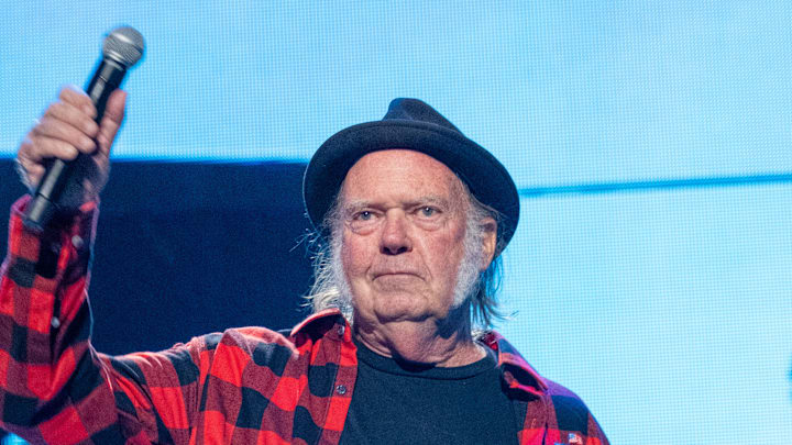 Neil Young at Farm Aid