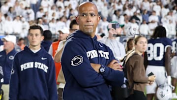 Penn State Nittany Lions head coach James Franklin