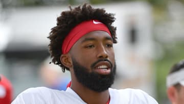 Jul 29, 2018; St. Joseph, MO, USA; Kansas City Chiefs cornerback Kendall Fuller (23) walks to the field before training camp at Missouri Western State University. Mandatory Credit: Denny Medley-Imagn Images