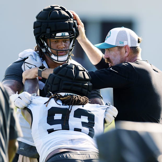 Atlanta Falcons defensive coordinator Ryan Nielsen