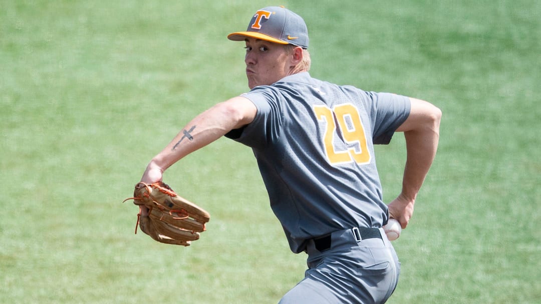 Tennessee pitcher Blake Tidwell.