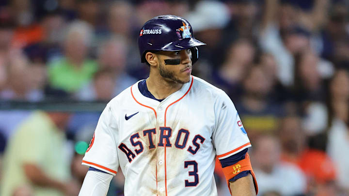 Houston Astros infielder Jeremy Peña