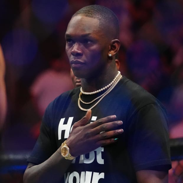 Former UFC Middleweight Champion Israel Adesanya