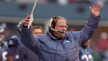 Mike Holmgren of the Seattle Seahawks