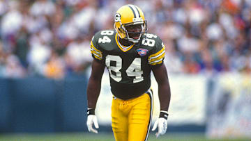 Green Bay Packers wide receiver Sterling Sharpe during the 1994 NFL season
