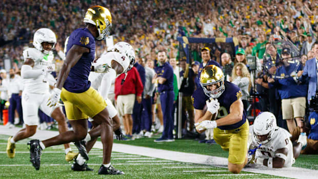 Eli Raridon against Texas A&