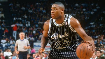 Nick Anderson has been with the Orlando Magic from the very beginning. His No. 25 should be immortalized by the franchise.