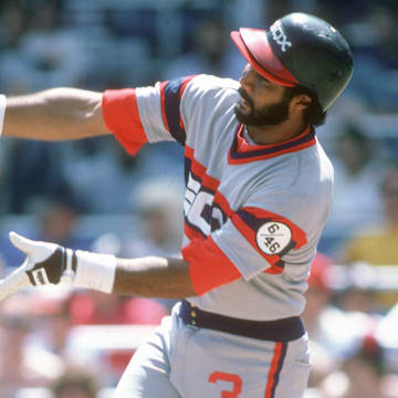 Harold Baines played for the White Sox from 1980-89 and 1996-97. 