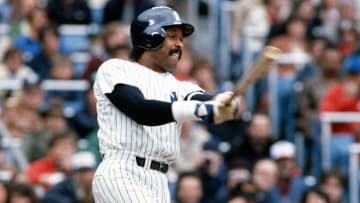 Oscar Gamble, después de cortarse el pelo y afeitarse la barba, tal como se lo exigieron en los Yankees de Nueva York