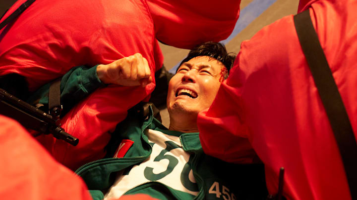 Lee Jung-jae as Seong Gi-hun in Squid Game season 3.