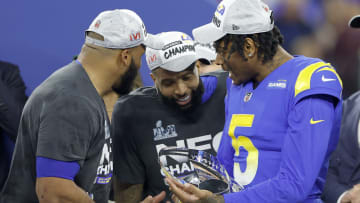 NFC Championship - Aaron Donald, Jalen Ramsey, Odell Beckham Jr., Los Angeles Rams