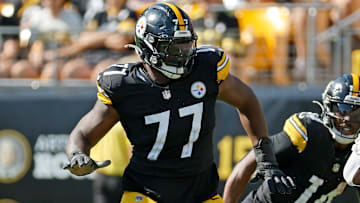 Pittsburgh Steelers Offensive Lineman Broderick Jones