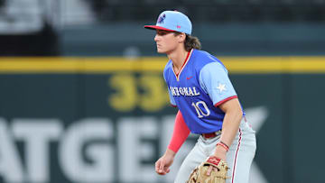 Phillies No. 1 prospect Aidan Miller finds himself on the list of the top rising shortstops ahead of the 2025 season