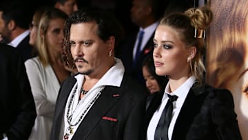 Johnny Depp y Amber Heard se conocieron filmando una película y contrajeron matrimonio tiempo después 